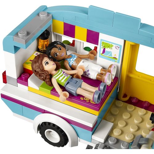  LEGO Friends Summer Caravan Kids Play Building Set w/ Minifigures | 41034