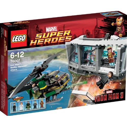  LEGO Super Heroes Iron Man Malibu Mansion Attack (76007)