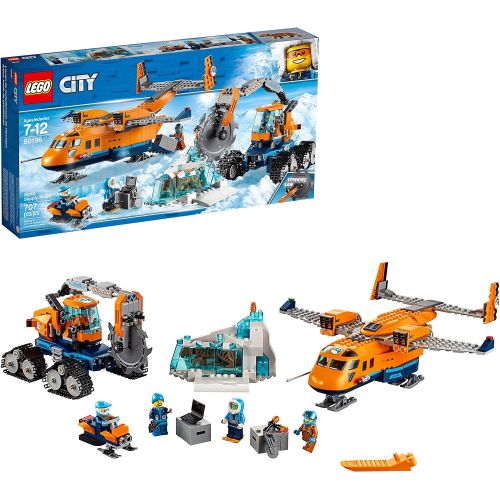  LEGO City Arctic Supply Plane 60196 Building Kit (707 Pieces)