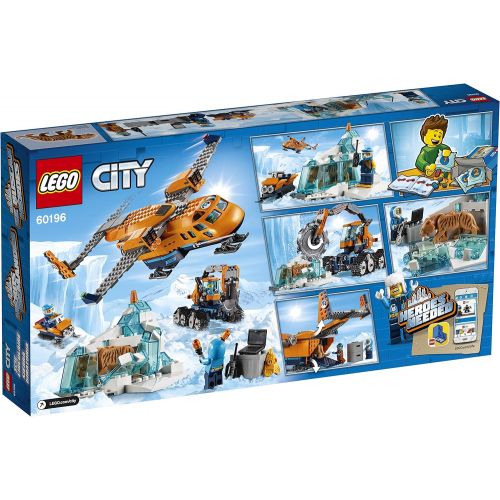  LEGO City Arctic Supply Plane 60196 Building Kit (707 Pieces)