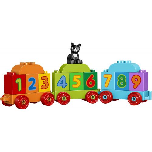  LEGO DUPLO My First Number Train 10847 Learning and Counting Train Set Building Kit and Educational Toy for 1 1/2-3 Year Olds (23 pieces)