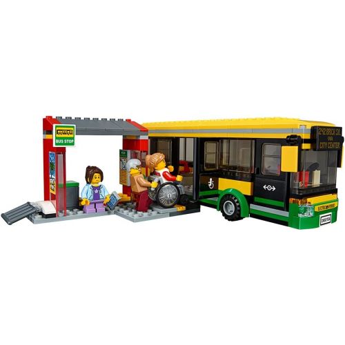  LEGO City Town Bus Station 60154 Building Kit (337 Piece)