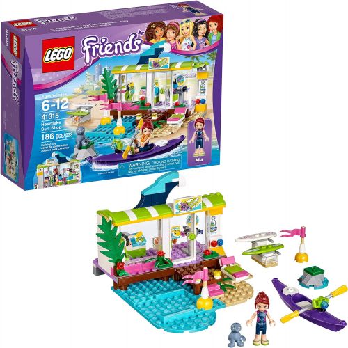  LEGO Friends Heartlake Surf Shop 41315 Building Kit (186 Pieces)