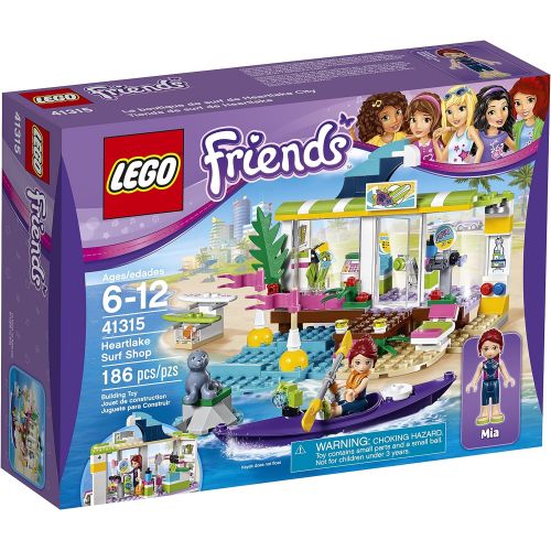  LEGO Friends Heartlake Surf Shop 41315 Building Kit (186 Pieces)