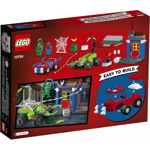  LEGO Juniors/4+ Marvel Super Heroes Spider-Man vs. Scorpion Street Showdown 10754 Building Kit (125 Pieces)