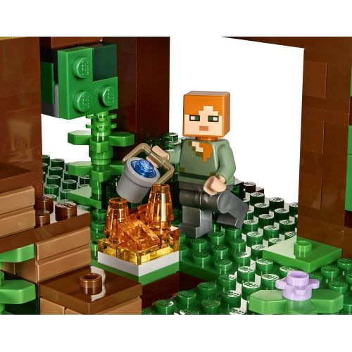  LEGO Minecraft The Jungle Tree House 21125