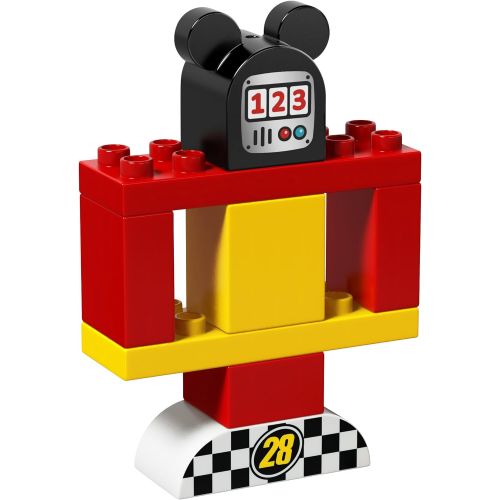  LEGO DUPLO Brand Disney 6174752 Mickey Racer 10843 Building Kit (15 Piece)