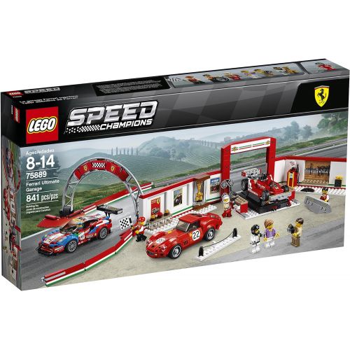  LEGO Speed Champions Ferrari Ultimate Garage 75889 Building Kit (841 Pieces)