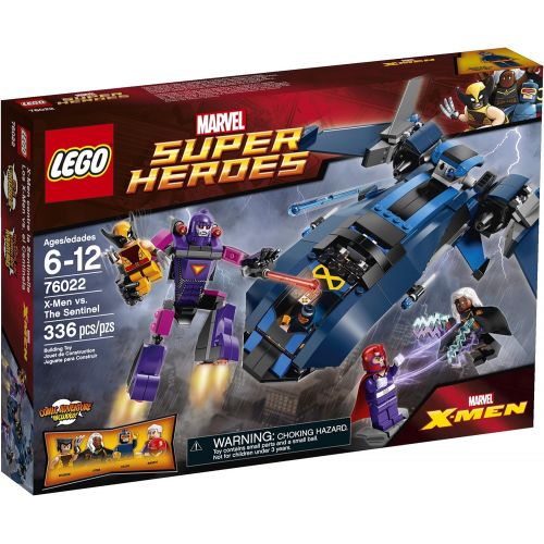  LEGO Superheroes X-Men vs. The Sentinel Building Set 76022 (Discontinued by manufacturer)