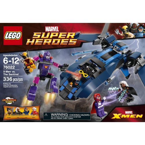  LEGO Superheroes X-Men vs. The Sentinel Building Set 76022 (Discontinued by manufacturer)