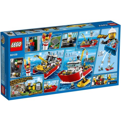  LEGO CITY Fire Boat 60109