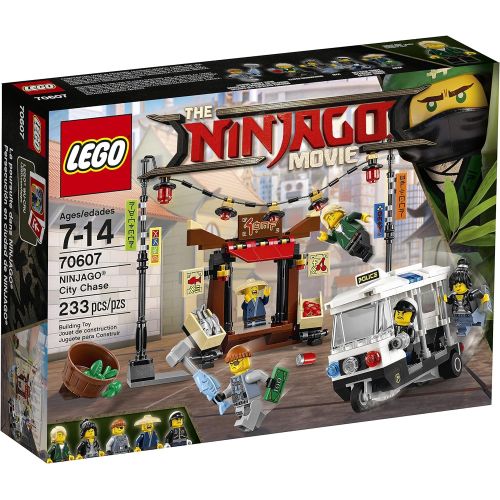  LEGO Ninjago Movie City Chase 70607 Building Kit (233 Piece)