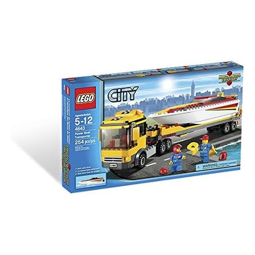  LEGO City Power Boat Transporter 4643