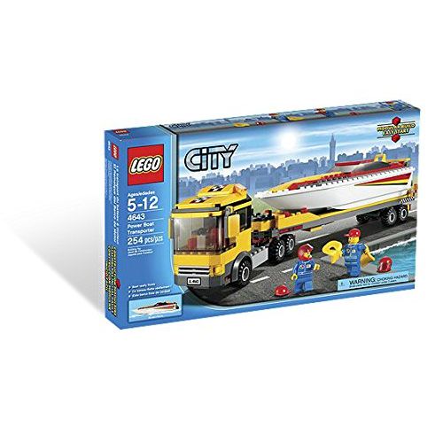  LEGO City Power Boat Transporter 4643