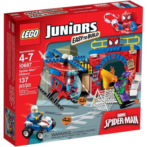  LEGO Juniors Spider-Man Hideout 10687