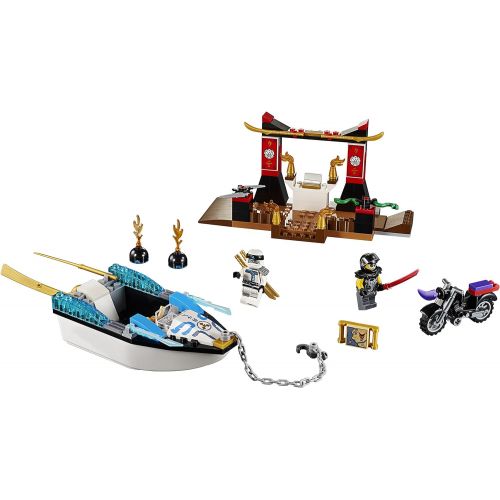  LEGO Juniors/4+ Zanes Ninja Boat Pursuit 10755 Building Kit (131 Piece)