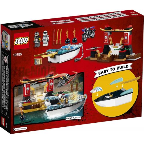  LEGO Juniors/4+ Zanes Ninja Boat Pursuit 10755 Building Kit (131 Piece)