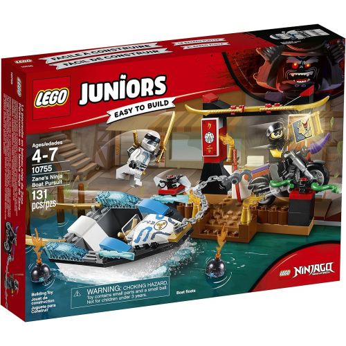  LEGO Juniors/4+ Zanes Ninja Boat Pursuit 10755 Building Kit (131 Piece)