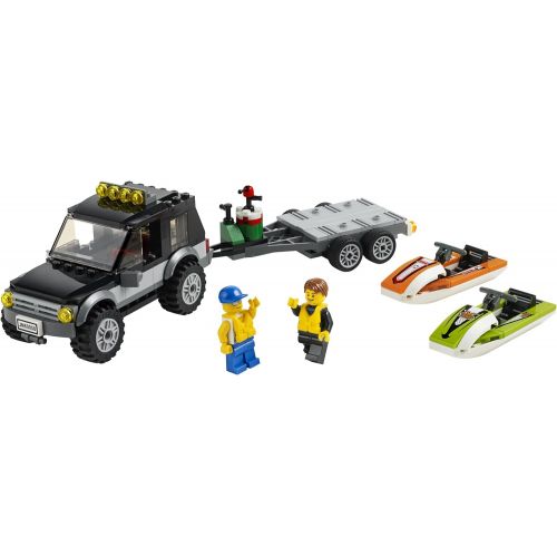  LEGO City Great Vehicles 60058 SUV with Watercraft