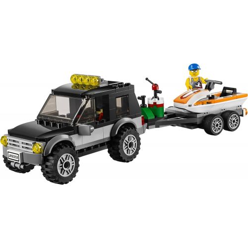  LEGO City Great Vehicles 60058 SUV with Watercraft