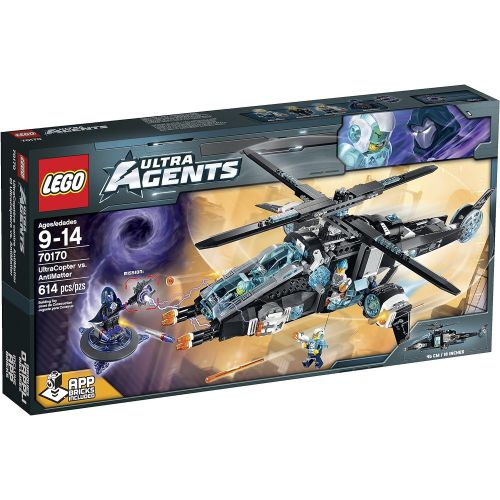  LEGO Ultra Agents UltraCopter vs. AntiMatter Toy