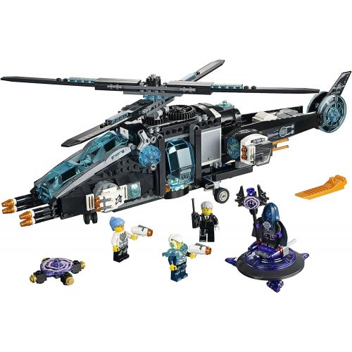  LEGO Ultra Agents UltraCopter vs. AntiMatter Toy