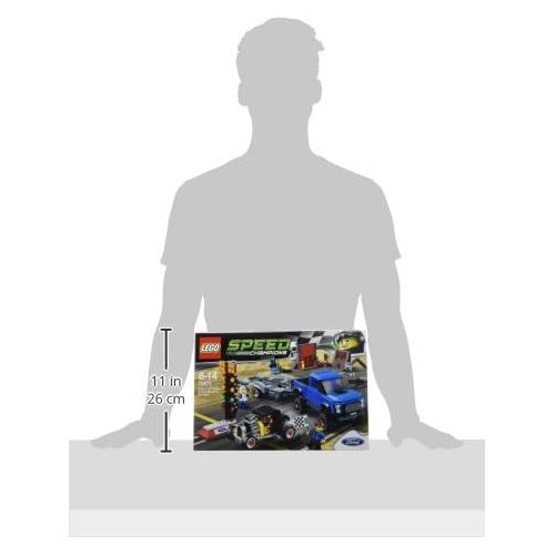  Lego Speed Champions Ford F-150Raptor & Model A Hot Rod (75875)