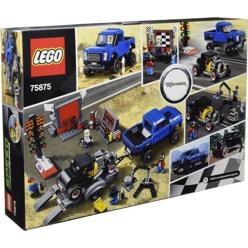  Lego Speed Champions Ford F-150Raptor & Model A Hot Rod (75875)