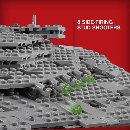  LEGO Star Wars Episode VIII First Order Star Destroyer 75190 Building Kit (1416 Piece)