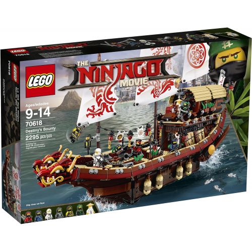  LEGO Ninjago Movie Destinys Bounty 70618 (2295 Piece)