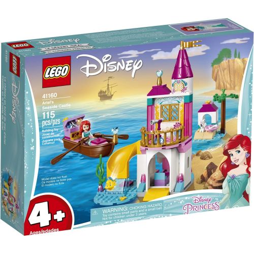  LEGO Disney Ariel’s Seaside Castle 41160 4+ Building Kit (115 Pieces)