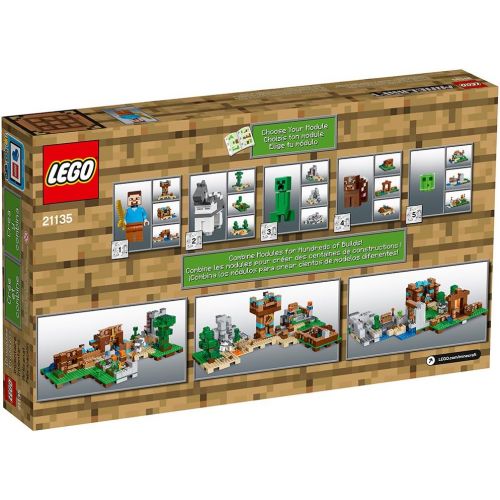  LEGO Minecraft The Crafting Box 2.0 21135 Building Kit (717 Pieces)