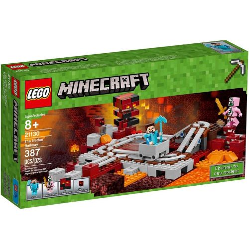  LEGO Minecraft The Nether Railway 21130