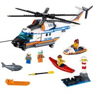 LEGO City Coast Guard Heavy-Duty Rescue Helicopter 60166 Building Kit (415 Piece)
