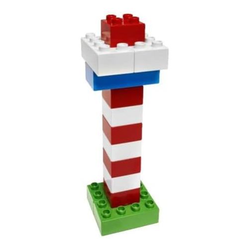  LEGO 6176 DUPLO Basic Bricks Deluxe (80 Pcs.)