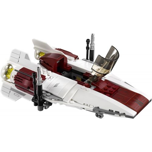  LEGO Star Wars A-Wing Starfighter 75175 Building Kit (358 Piece), Multi