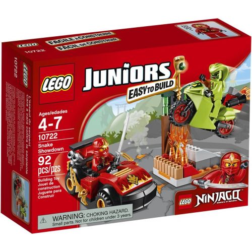  LEGO Juniors Snake Showdown 10722 Toy for 4-7-Year-Olds