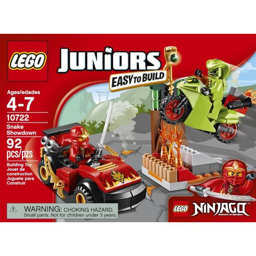  LEGO Juniors Snake Showdown 10722 Toy for 4-7-Year-Olds