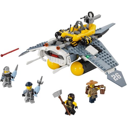  LEGO Ninjago Movie Manta Ray Bomber 70609 Building Kit (341 Piece)