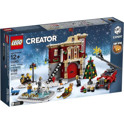  LEGO Creator Expert Winter Village Fire Station 10263 Building Kit (1166 Pieces)