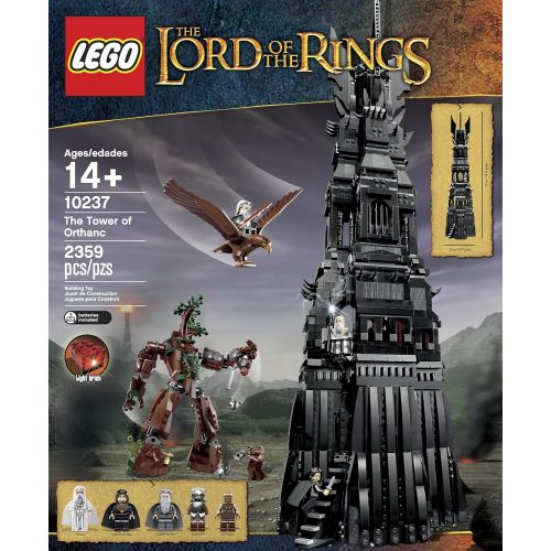  LEGO Lord of the Rings 10237 Tower of Orthanc Building Set (Discontinued by manufacturer)