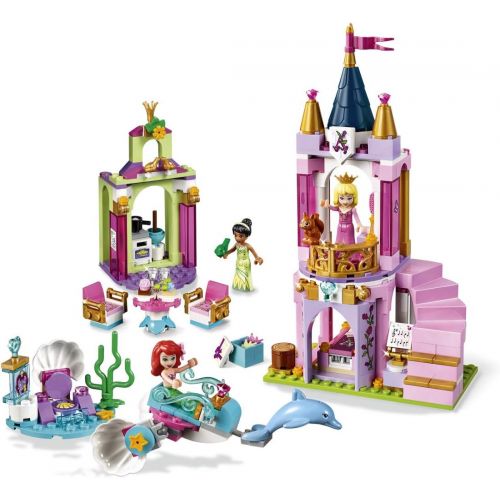  LEGO Disney Aurora, Ariel and Tiana’s Royal Celebration 41162 Building Kit (282 Pieces)