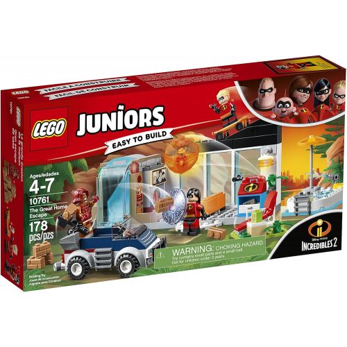  LEGO Juniors/4+ The Incredibles 2 The Great Home Escape 10761 Building Kit (178 Piece)