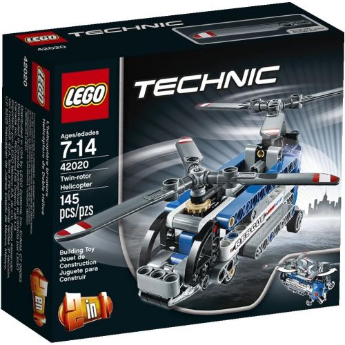  LEGO Technic 42020 Twin-Rotor Helicopter Model Kit