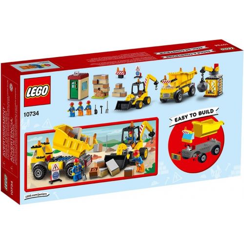  LEGO Juniors Demolition Site 10734 Toy for 4-Year-Olds