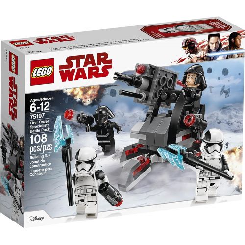  LEGO Star Wars: The Last Jedi First Order Specialists Battle Pack 75197 Building Kit (108 Piece)