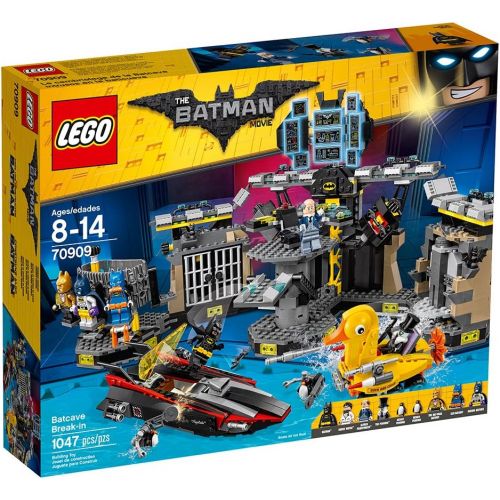  THE LEGO BATMAN MOVIE Batcave Break-in 70909 Superhero Toy