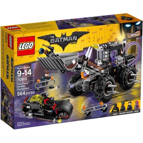  LEGO Batman Movie Two-Face Double Demolition 70915 Building Kit