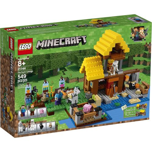  LEGO Minecraft The Farm Cottage 21144 Building Kit (549 Piece)