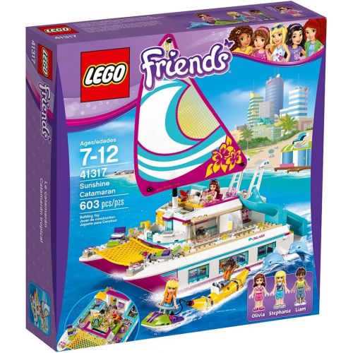  LEGO Friends Sunshine Catamaran 41317 Building Kit (603 Piece)